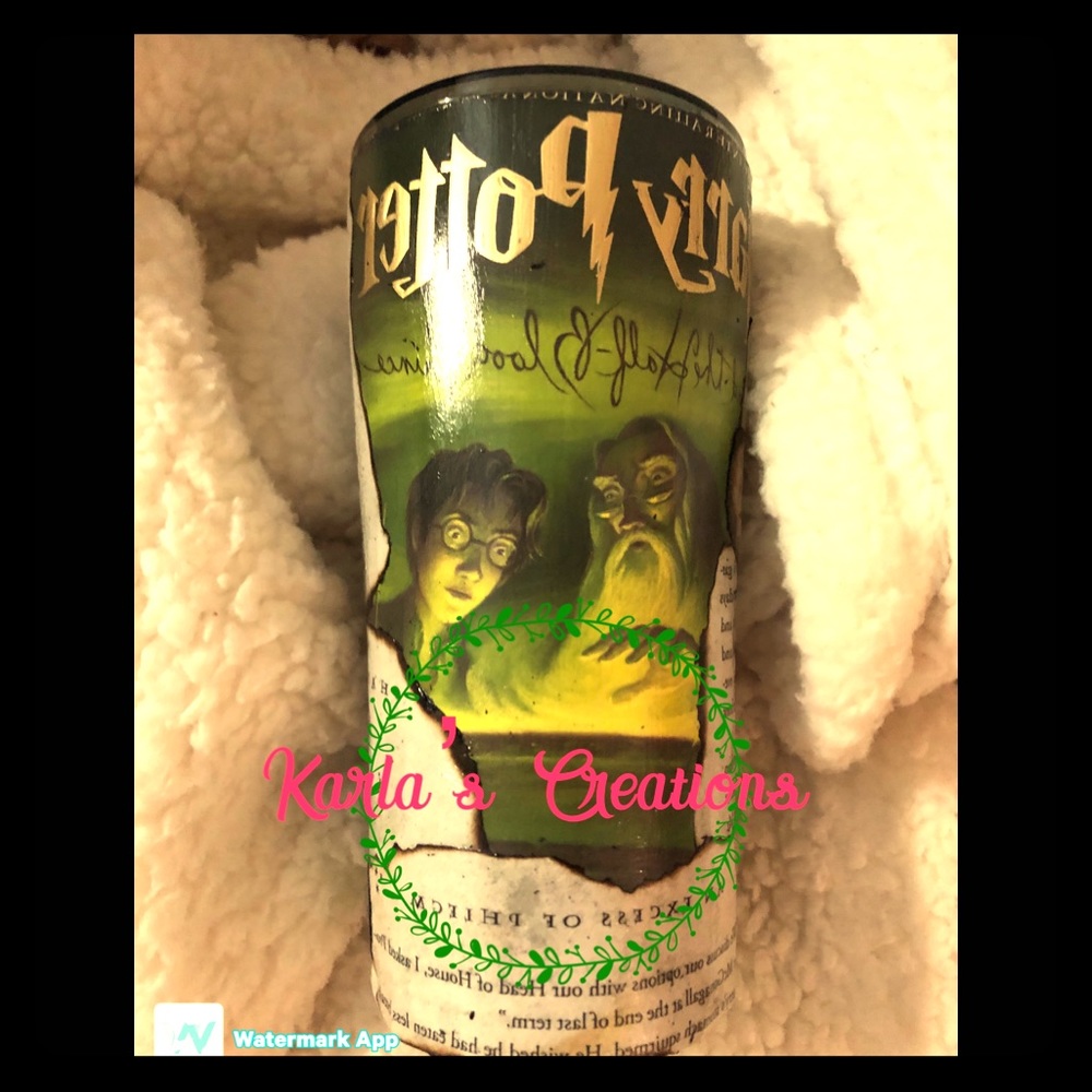 Custom Harry Potter tumbler Cup